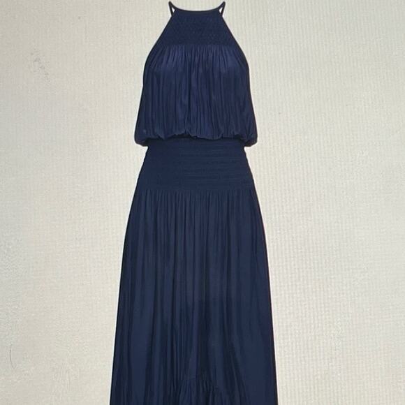 NWT Ramy Brook “Bianca” Midi Halter Dress MSRP $495 - Picture 3 of 7